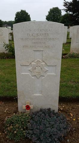 OS Grave of David Sayer