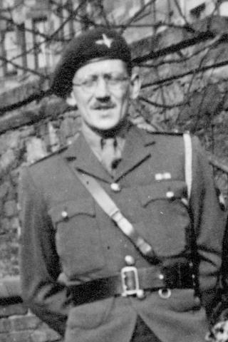 OS James Hunter Duthie MC in uniform