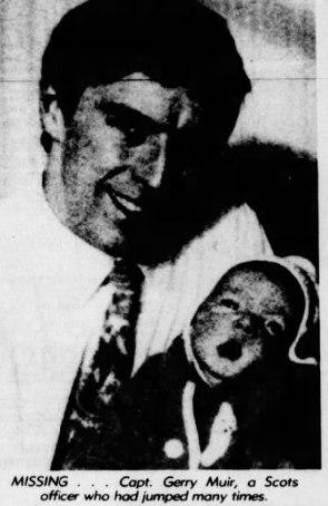 OS Gerard Muir with baby