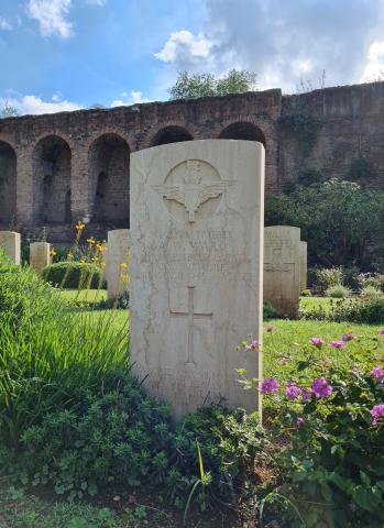 OS Grave of Albert W Ward