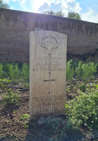 OS Grave of William H Locke 