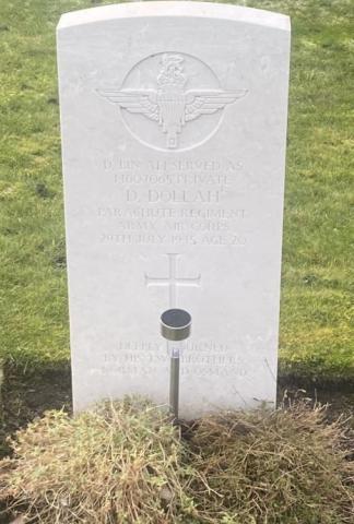 OS Grave of Pte DB Ali