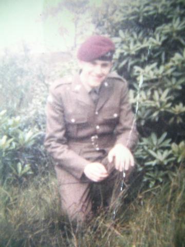 OS Patrick F Connelly in uniform