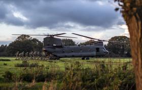 16 Air Assault on Exercise Decisive Manoeuvre November 2019 