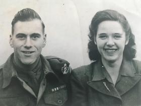 Eric Clitheroe and his wife