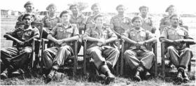 A Platoon with John B Sanderson, India