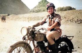 Lance Corporal Bill Brittain in Egypt- June, 1946