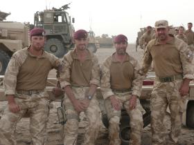 Phillip Cooper in Afghanistan