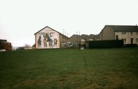 OS ‘Victory to the IRA’ mural, Twin Brooks, West Belfast