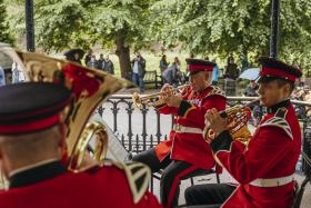 OS British Army Band Colchester June 2024 