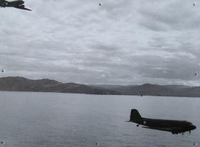 Dakotas en route to Tunisia from Algiers. November 1942. 