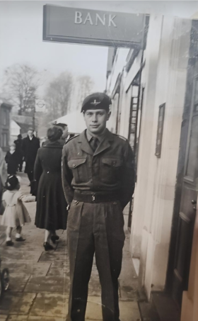 Edward 'Ted' Durrant in uniform