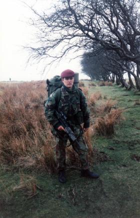 OS Stuart Griffiths 3 Para, in DPM