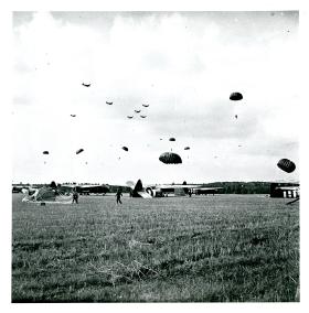 The "third wave of paratroops", Arnhem, LZ Z, Sunday 17th September 1944. 1st Battalion