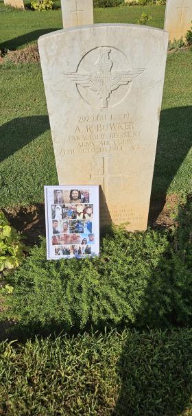 OS Grave of L/Cpl AR Bowker