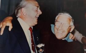 Bob Abel and Roy Wrights in later years