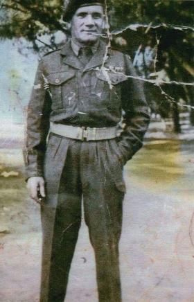 Patrick Sheridan in  uniform, post war