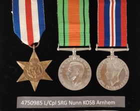 AA Sydney Nunn Medal set