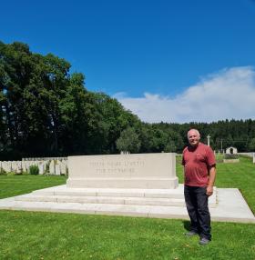 Bob Hilton Durnbach War Cemetery 15 July 2024