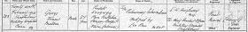 Death Certificate for George F Malbon