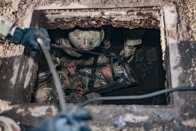 OS Airborne medics go underground to survive  1