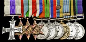 Capt Bernard Briggs MC Medal Set