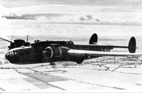 An Albermarle aircraft in flight, date unknown