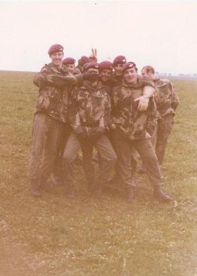 Members of 1 PARA Anti-Tank Platoon circa 1975