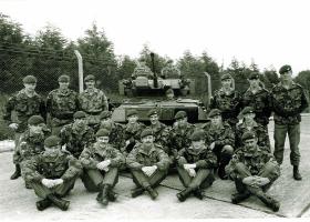 Recce Platoon, 1 PARA, Bulford, c1985.