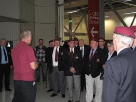 Visit of the East Anglia Branch of the Parachute Regiment Association, Airborne Assault, Duxford, May 2015.