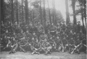 Members of 16 Lincoln Coy at Annual Camp, Dumbell Copse Bulford, 1952.