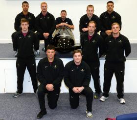 Paratroopers take on bobsleigh challenge, 8 December 2014.