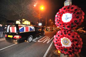 The Repatriation of L/Cpl Marshall, Ptes Hendry and Lewis, February 2011
