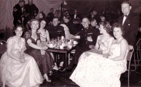 Regimental Dinner at Aldershot, 1958.