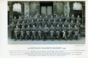 Group photograph of Officers of 2nd Para Bn, 1944