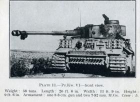 German Tiger Tank knocked out in Tunisia