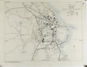 Town Plan of Sousse (Tunisia) 1942