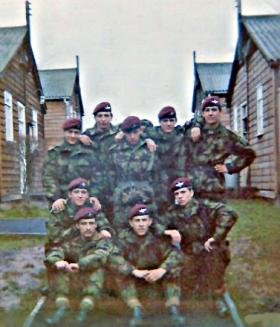 371 Platoon in Brecon, 1971.