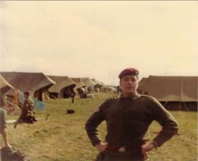 The late Cpl Ritchie Bristow (RIP), Hameln, Germany, 1982