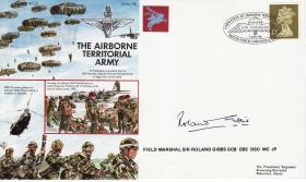 Commemorative Cover Territorial Airborne Forces