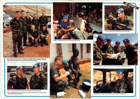 Soldier Magazine feature on airborne forces in Rwanda.