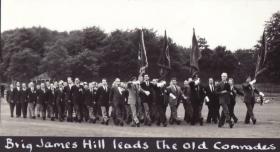 Brigadier Hill leads the Old Comrades