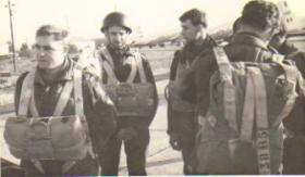 Members of 63 Parachute Squadron RCT on exercise, Cyprus, c1965