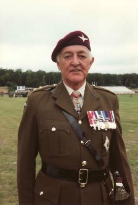 Portrait of Gen Howlett on Para 90, June 1990