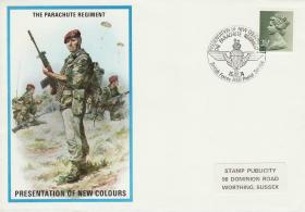 Presentation of New Colours Commemorative Cover, 1974.