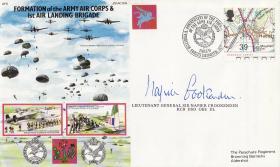 Commemorative Cover Formation of Army Air Corps and 1st Airlanding Brigade signed by Sir Napier Crookenden