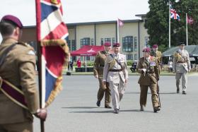 Paratroopers celebrate royal anniversary