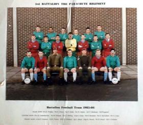3 PARA, Battalion Football Team, 1985-86.