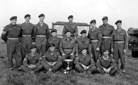 Winners of Essex Cup, 285 Airborne Light Regiment, RA TA c1954.