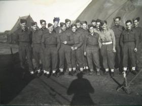 Group photograph including Norman Swift